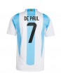 Billige Argentina Rodrigo De Paul #7 Hjemmedrakt Copa America 2024 Kortermet